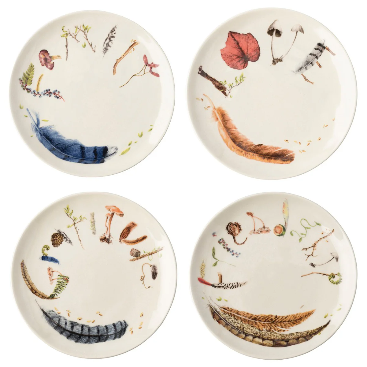 Forest Walk Sentiment Tidbits - Set of 4 - Image 3