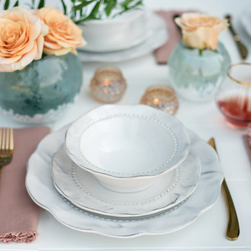 Giorno White Cereal Bowl - Image 3