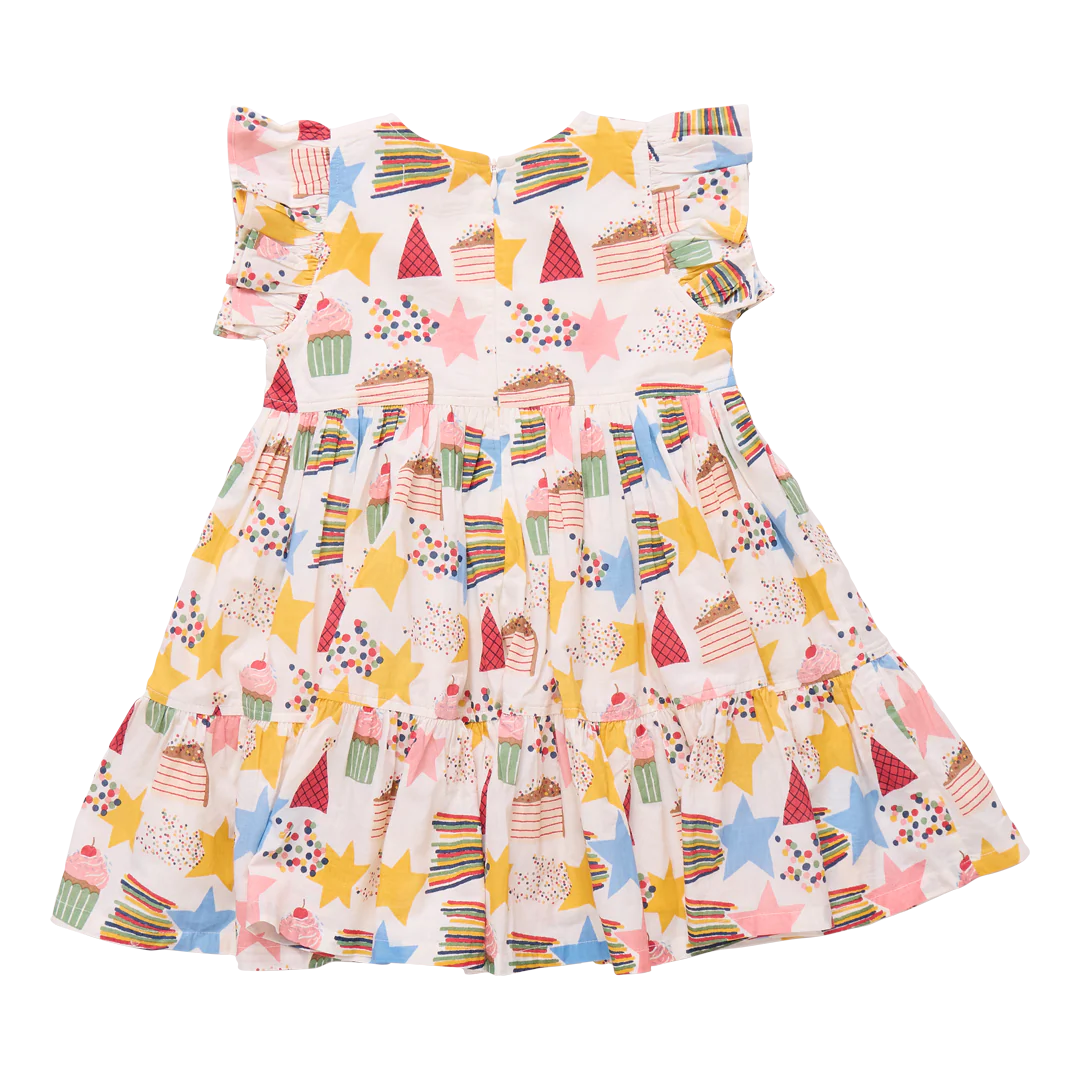 Girls Jennifer Dress - Birthday Star - Image 7