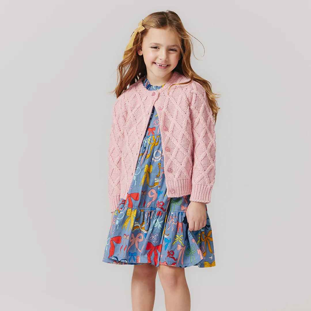 Girls Katrina Sweater - Pink - Image 3