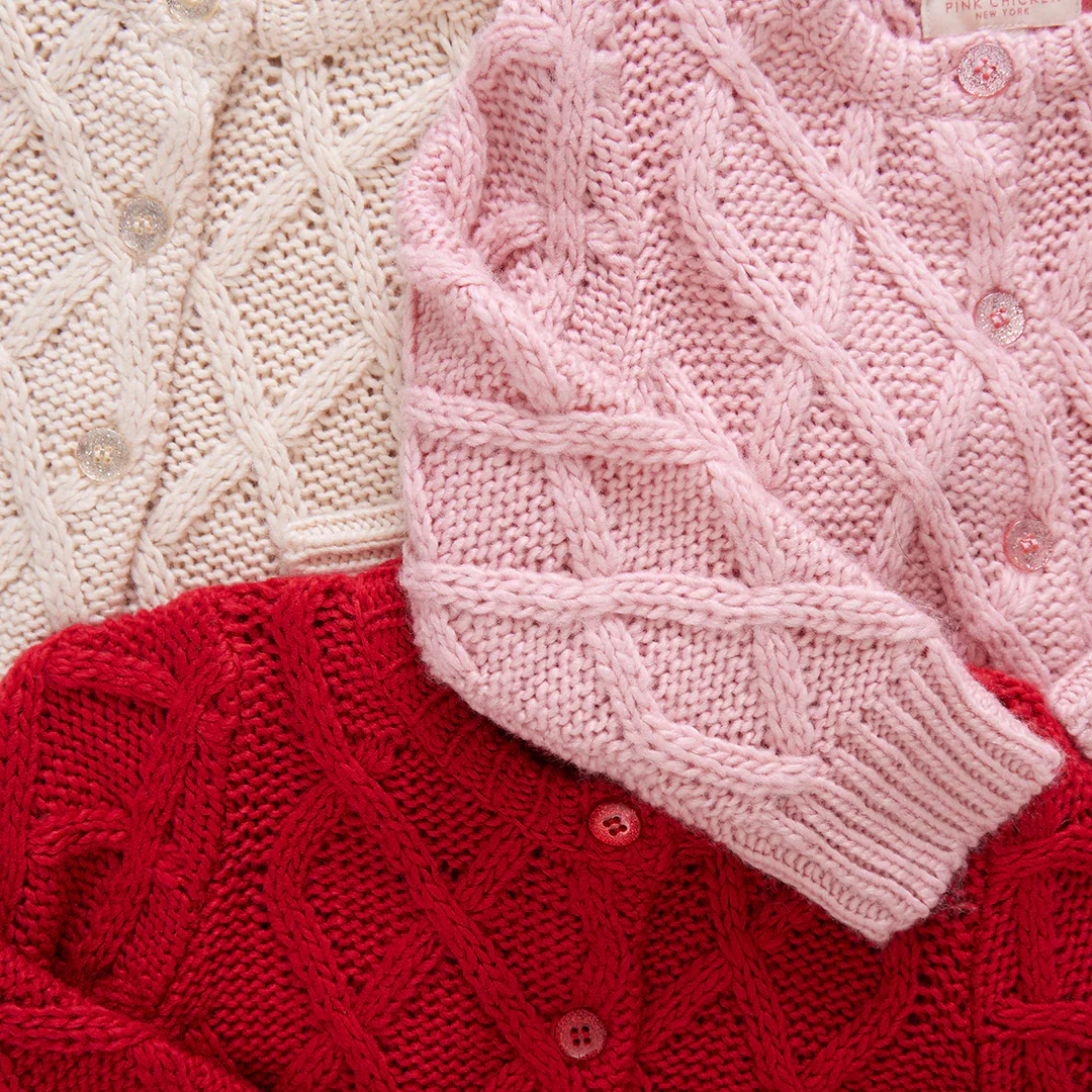 Girls Katrina Sweater - Pink - Image 5