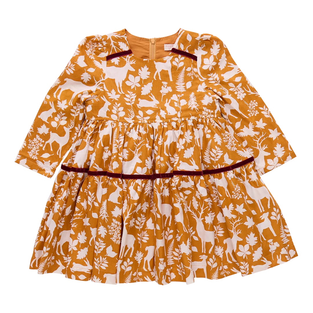 Girls Lennon Dress - Harvest Botanical
