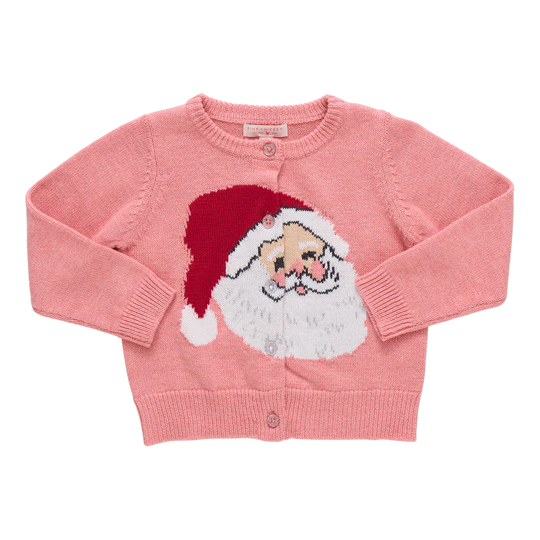 Girls Maude Sweater - Santa