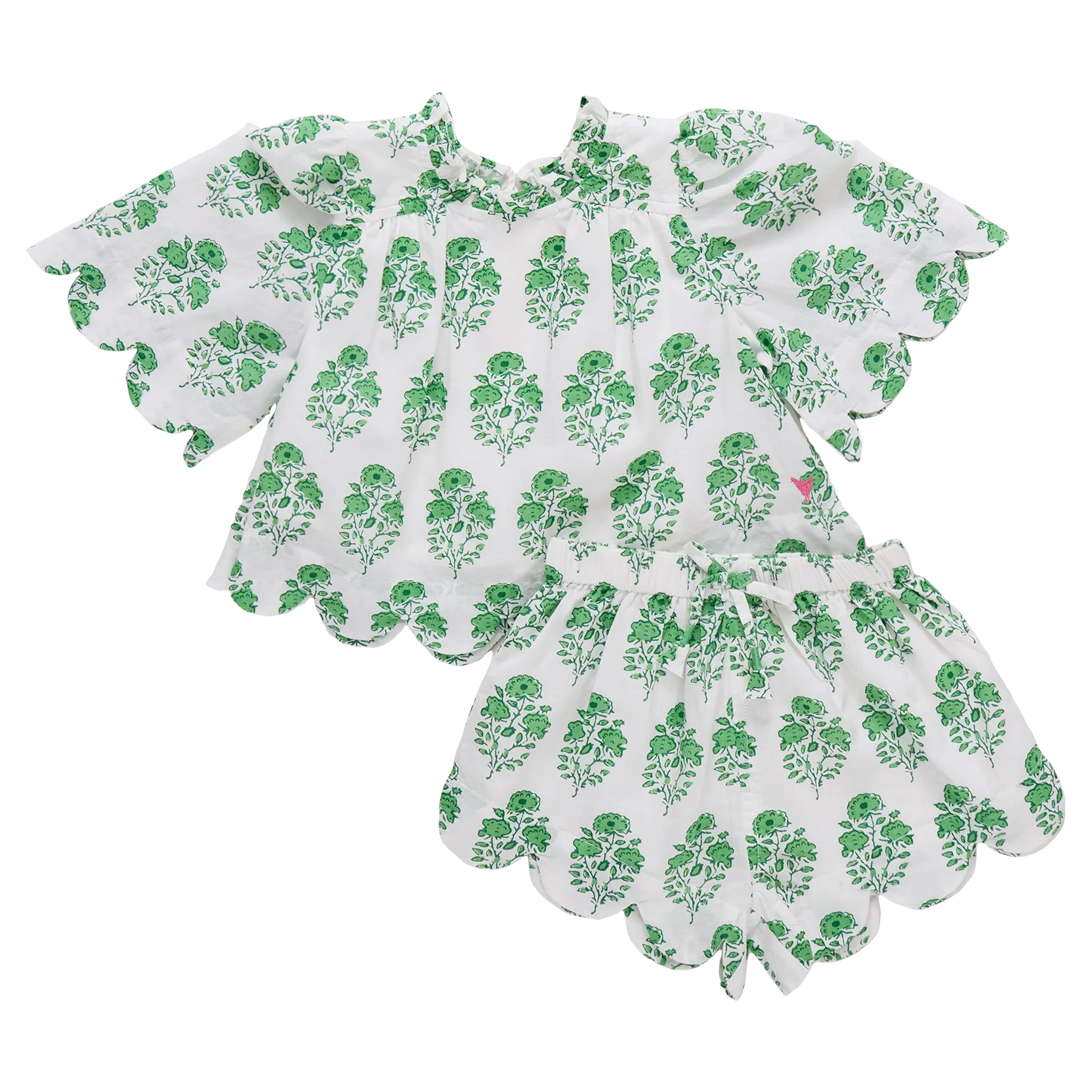 Girls Misha Scallop 2-Piece Set
