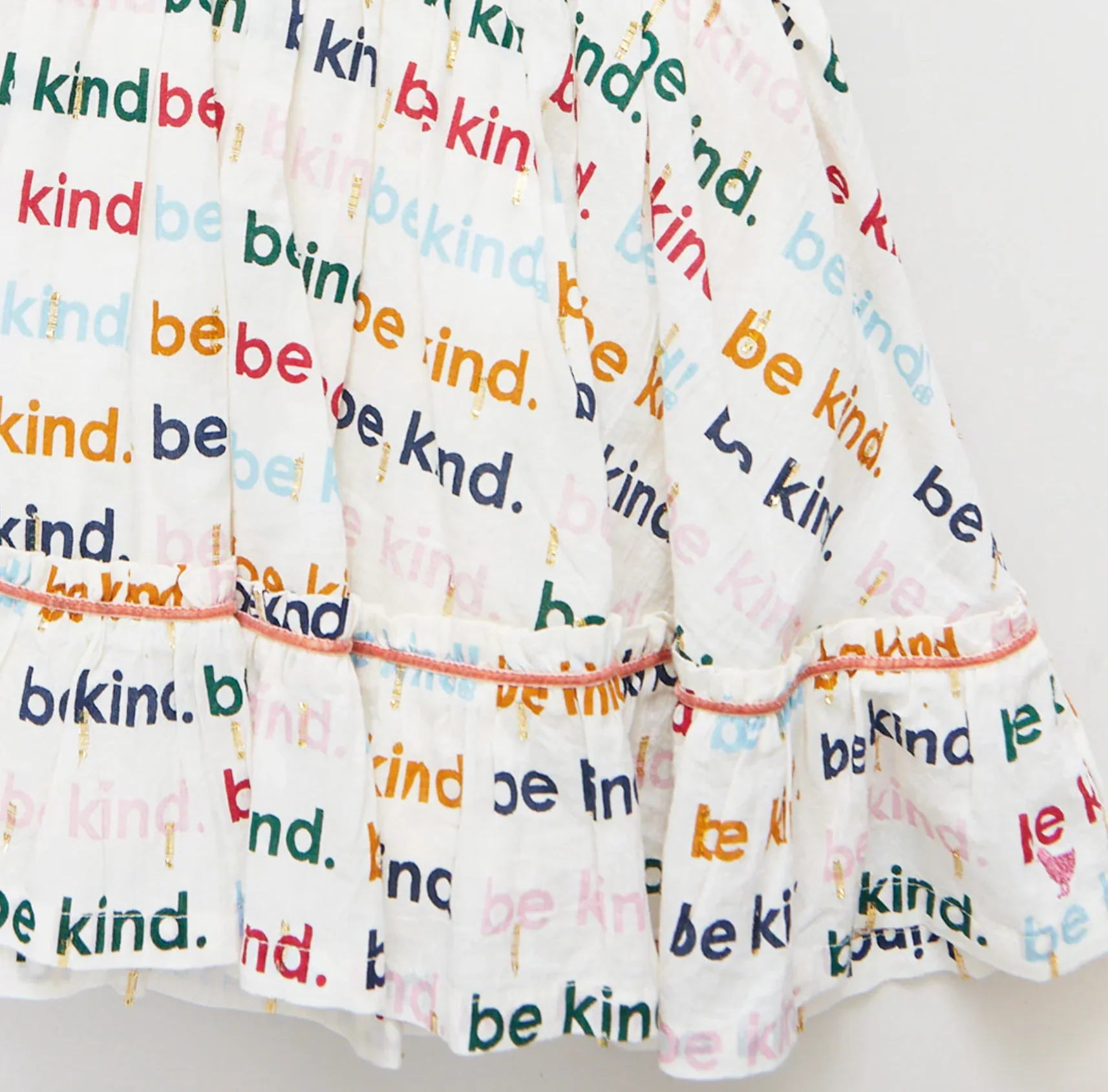 Girls Niley Dress - Be Kind - Image 3