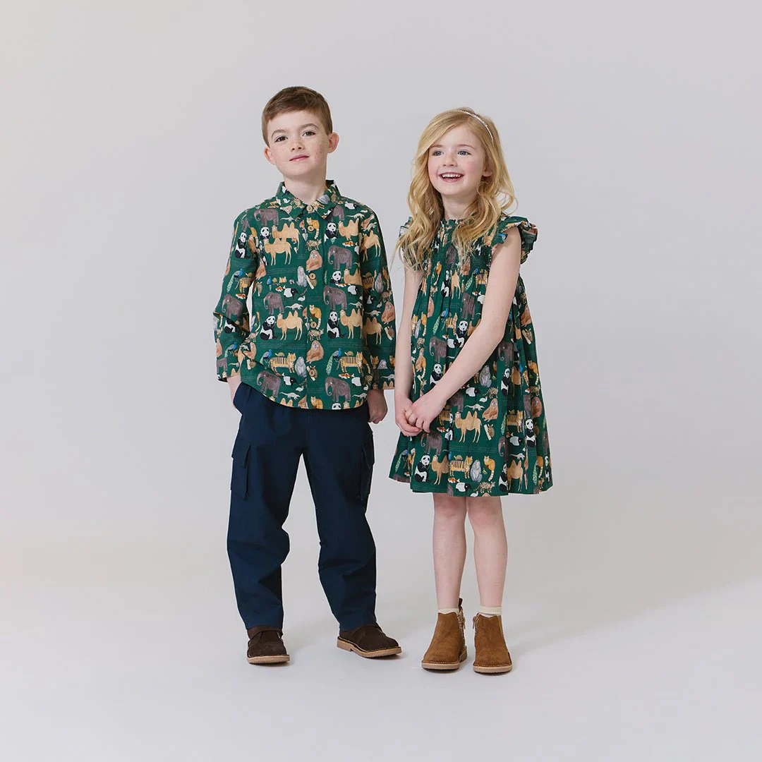 Girls Stevie Dress - Animals of Asia - Image 5