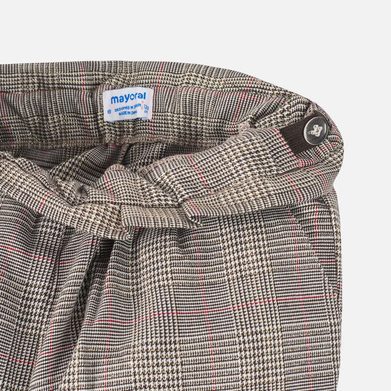 Glen-Plaid Pleated Pant - Image 3