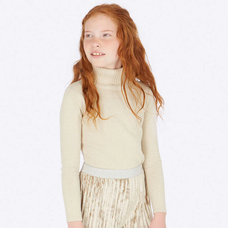 Gold Roll Neck Sweater - Image 4