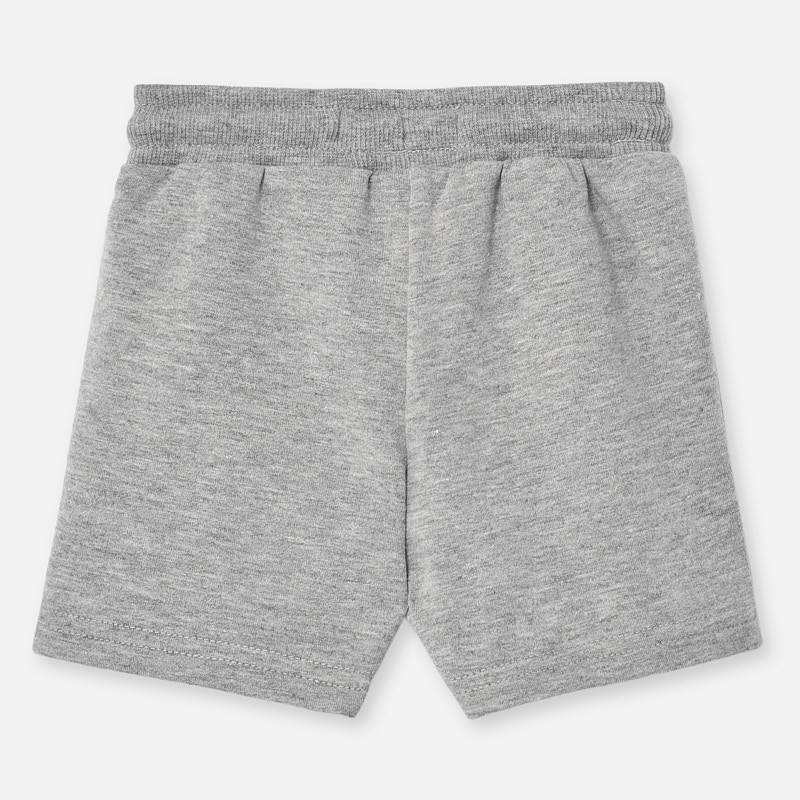 Grey Fleece Bermuda Shorts - Image 2
