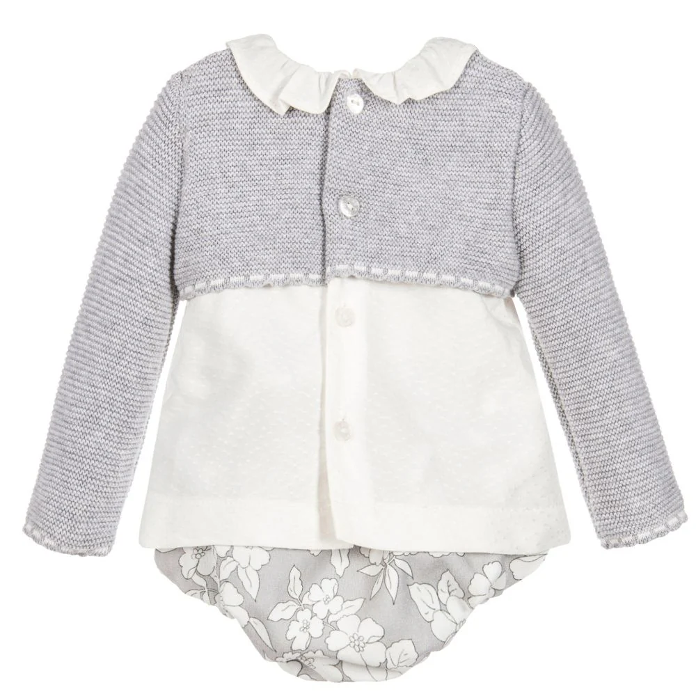 Grey Floral 3 Piece Set - Image 3