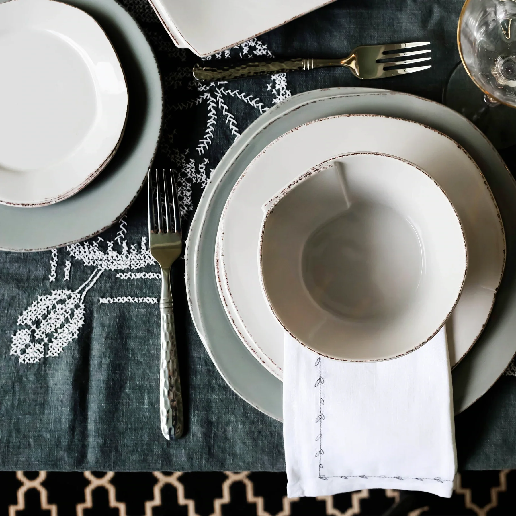 Lastra Grey American Dinner Plate - Image 3