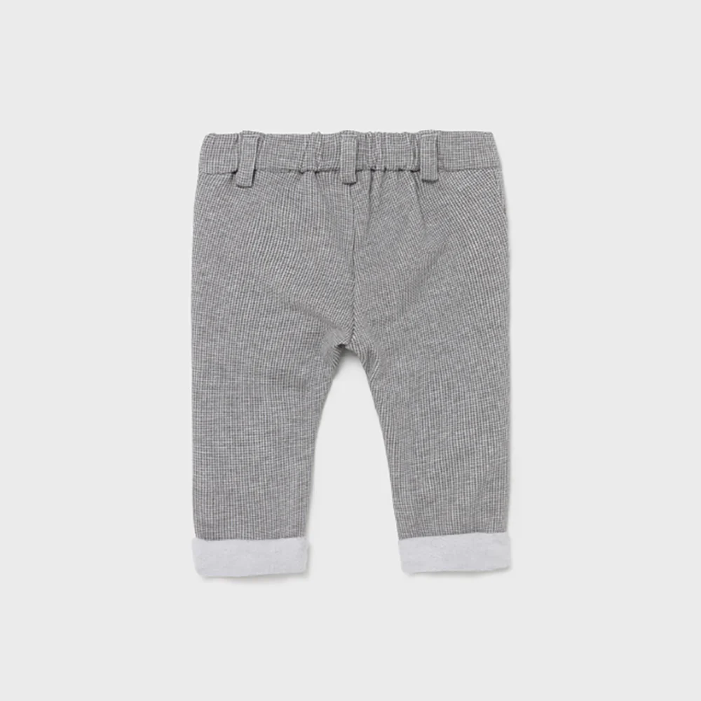 Heather Grey Fleece Trousers - Image 2