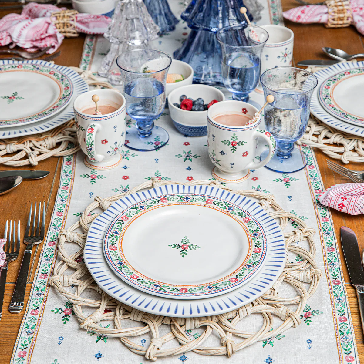 Heidi Side/Cocktail Plate - Multi - Image 3
