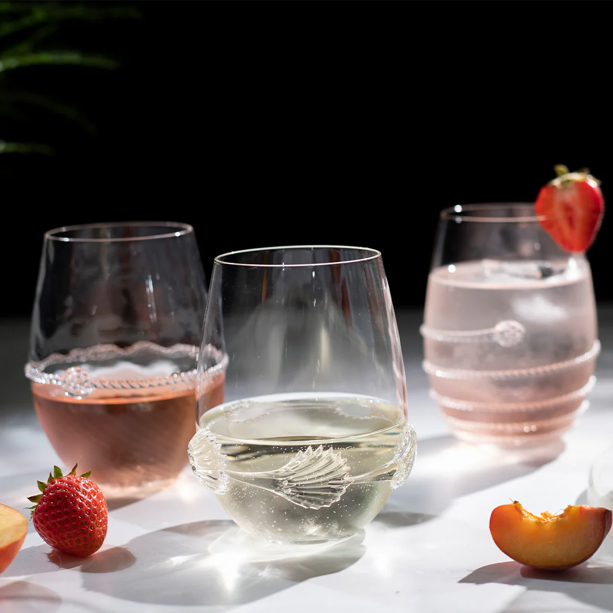Heritage Stemless Wine Glass Assorted Set/4 - Image 3