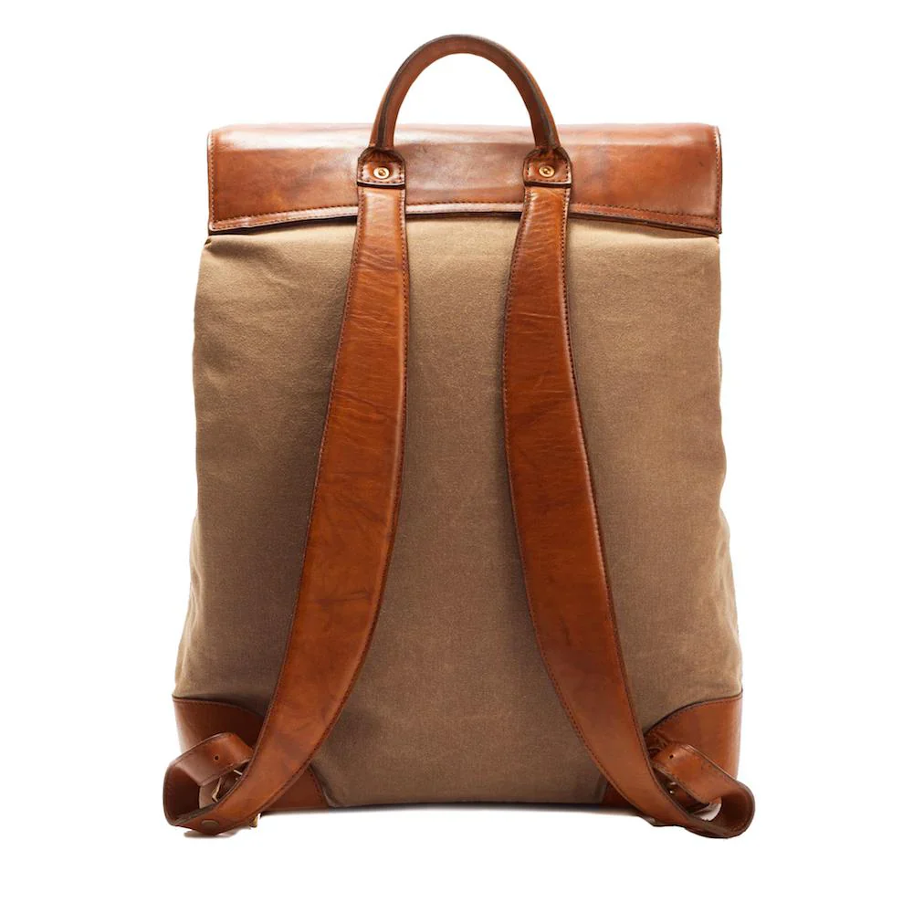 Heritage Waxed Canvas Steamer Backpack - Image 15