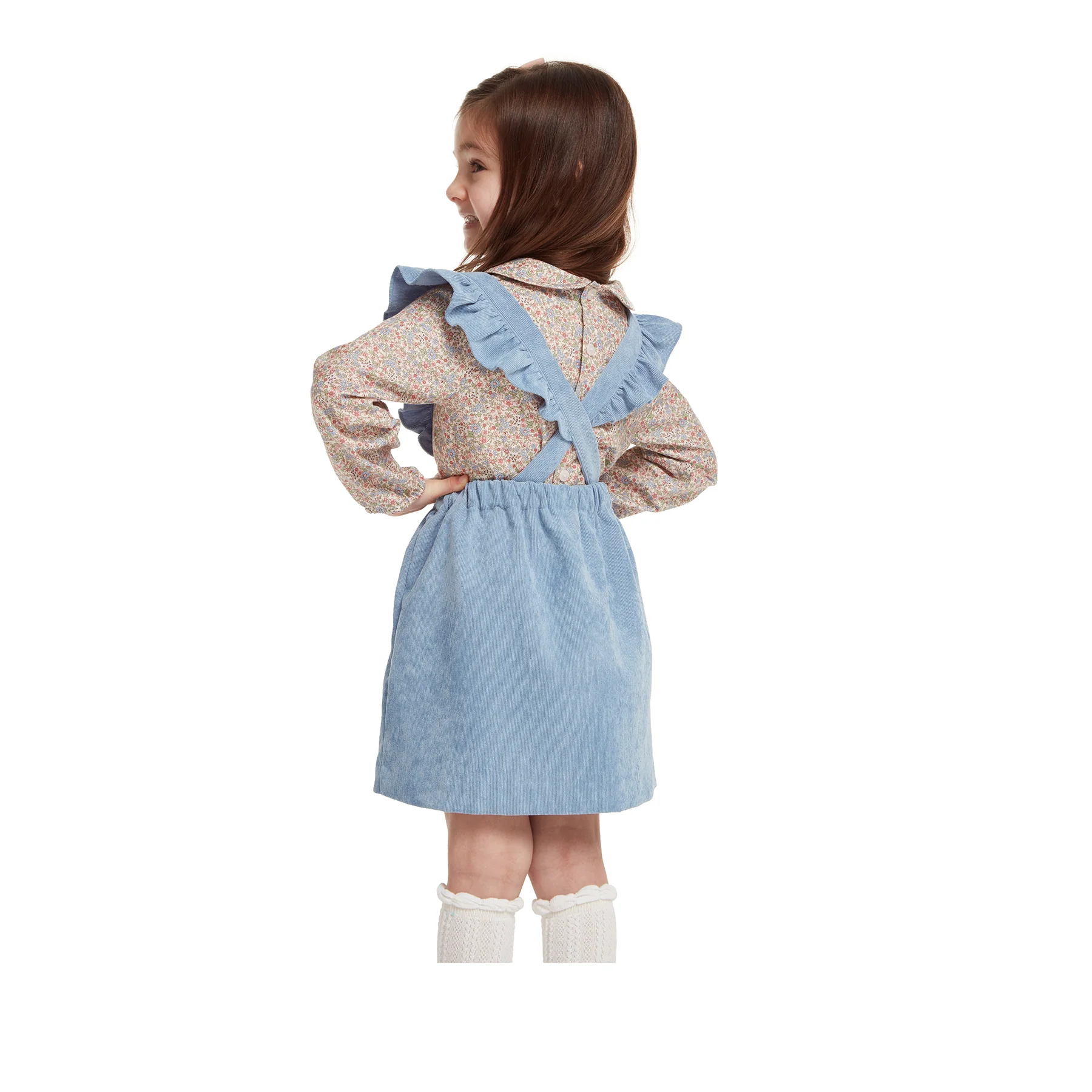 Howdy Girls Blue Jumper Set - Image 4