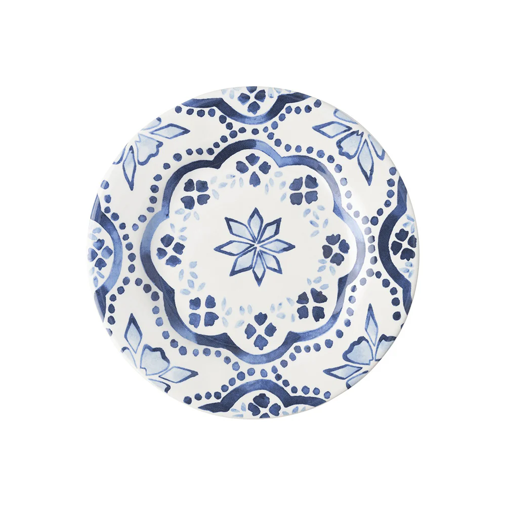 Iberian Side/Cocktail Plate - Indigo