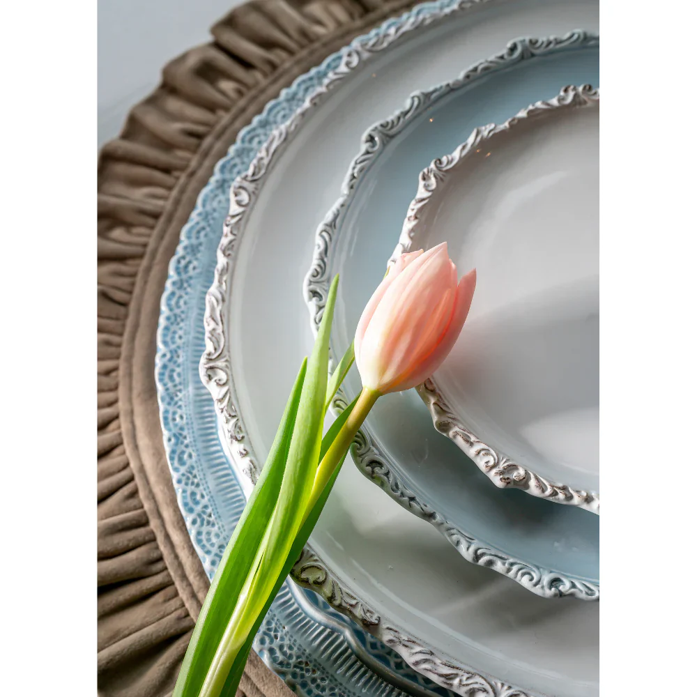 Imperial Salad/Dessert Plate - Light Blue - Image 3