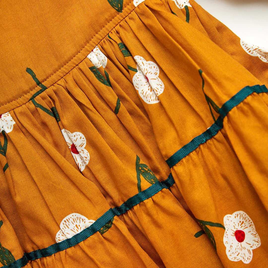Inca Gold Flower Maribelle Dress - Image 4