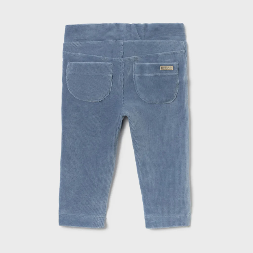 Indigo Corduroy Knit Pant - Image 2