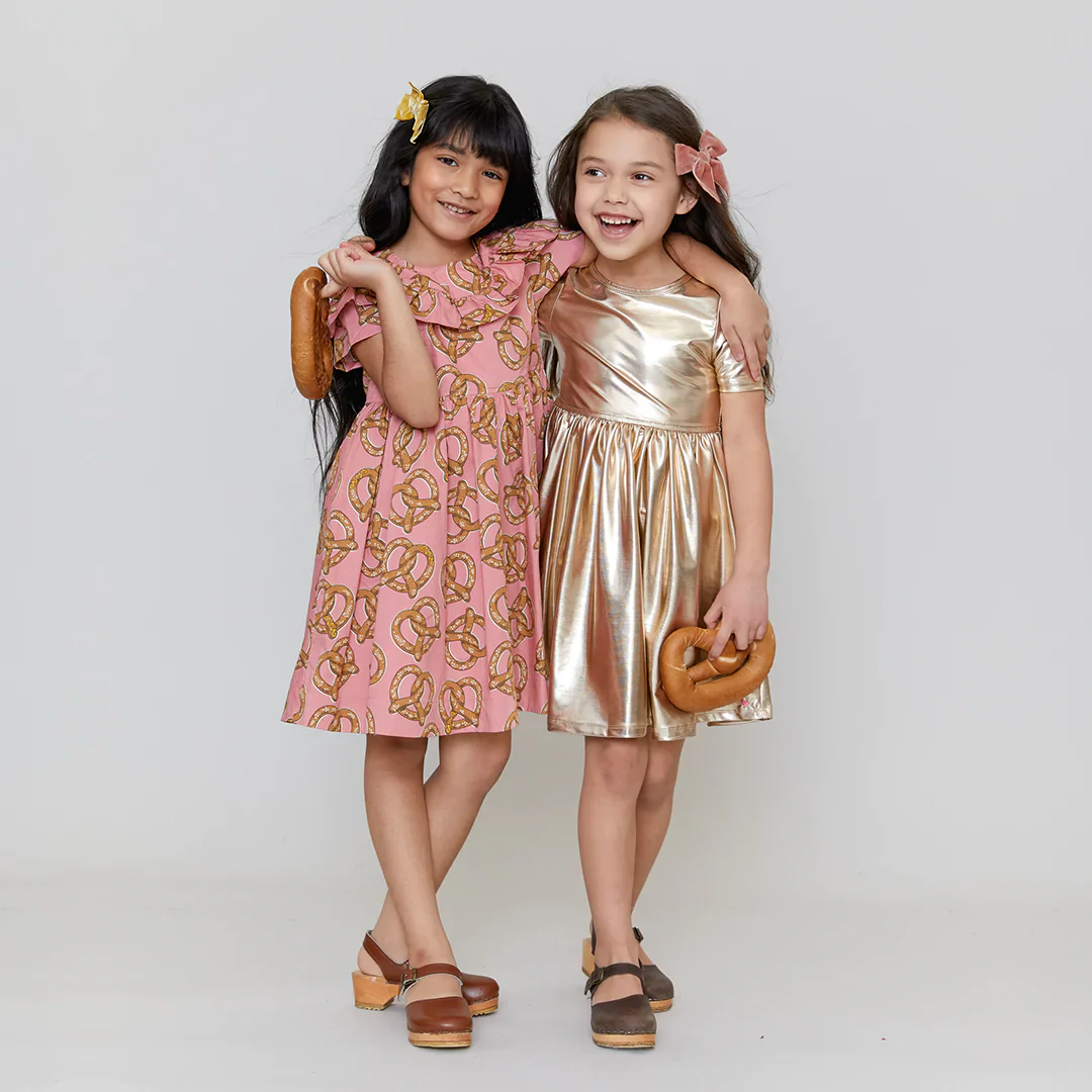 Iridescent Gold Steph Dress - Image 2