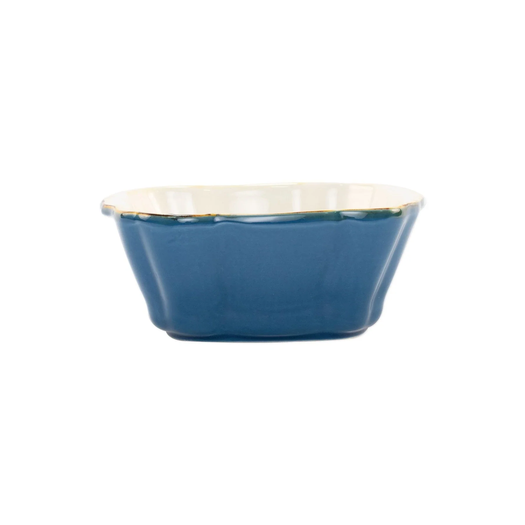 Italian Bakers Blue Small Square Baker