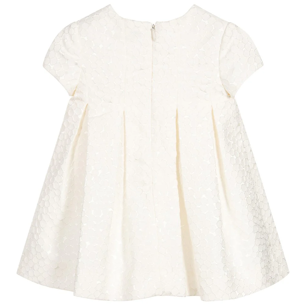 Ivory Jacquard Dress - Image 2