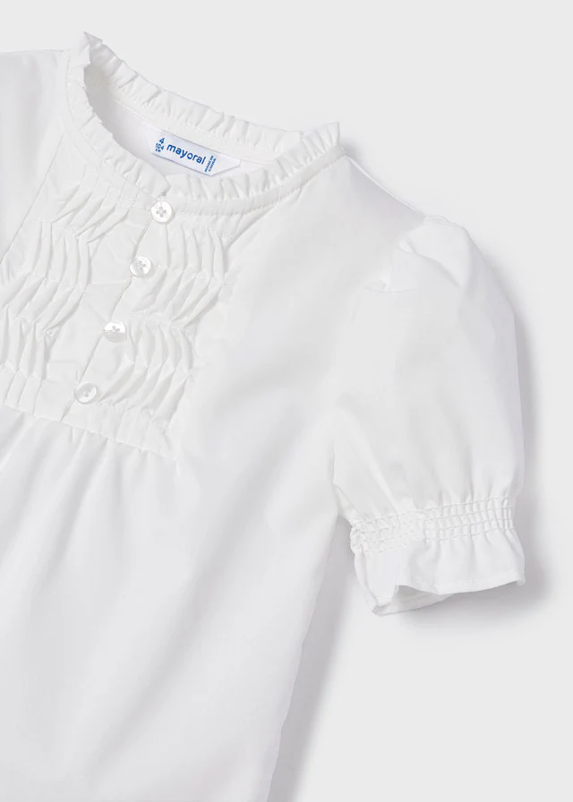 Ivory Poplin Top - Image 5
