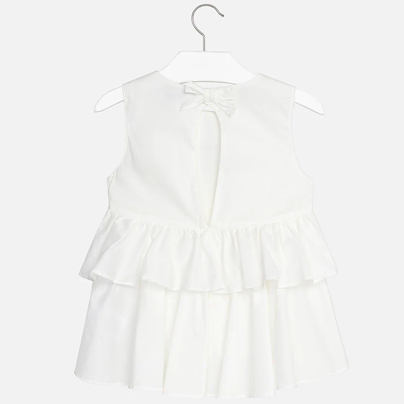 Ivory Ruffle Top - Image 5