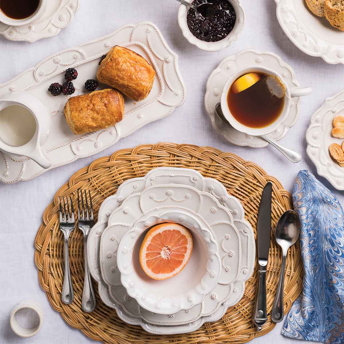 Jardins du Monde Ramekin - Whitewash - Image 5
