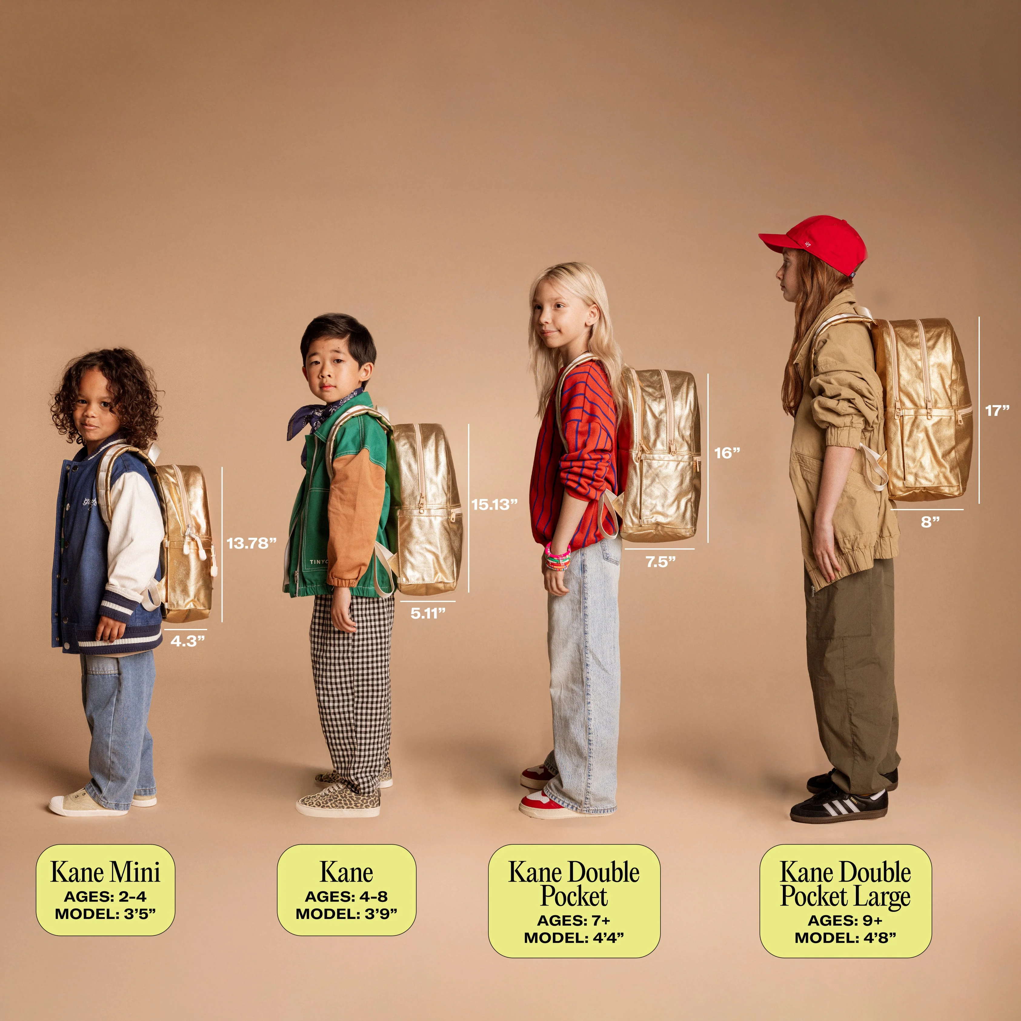 Kane Backpack | Pink Puffer Check - Image 7