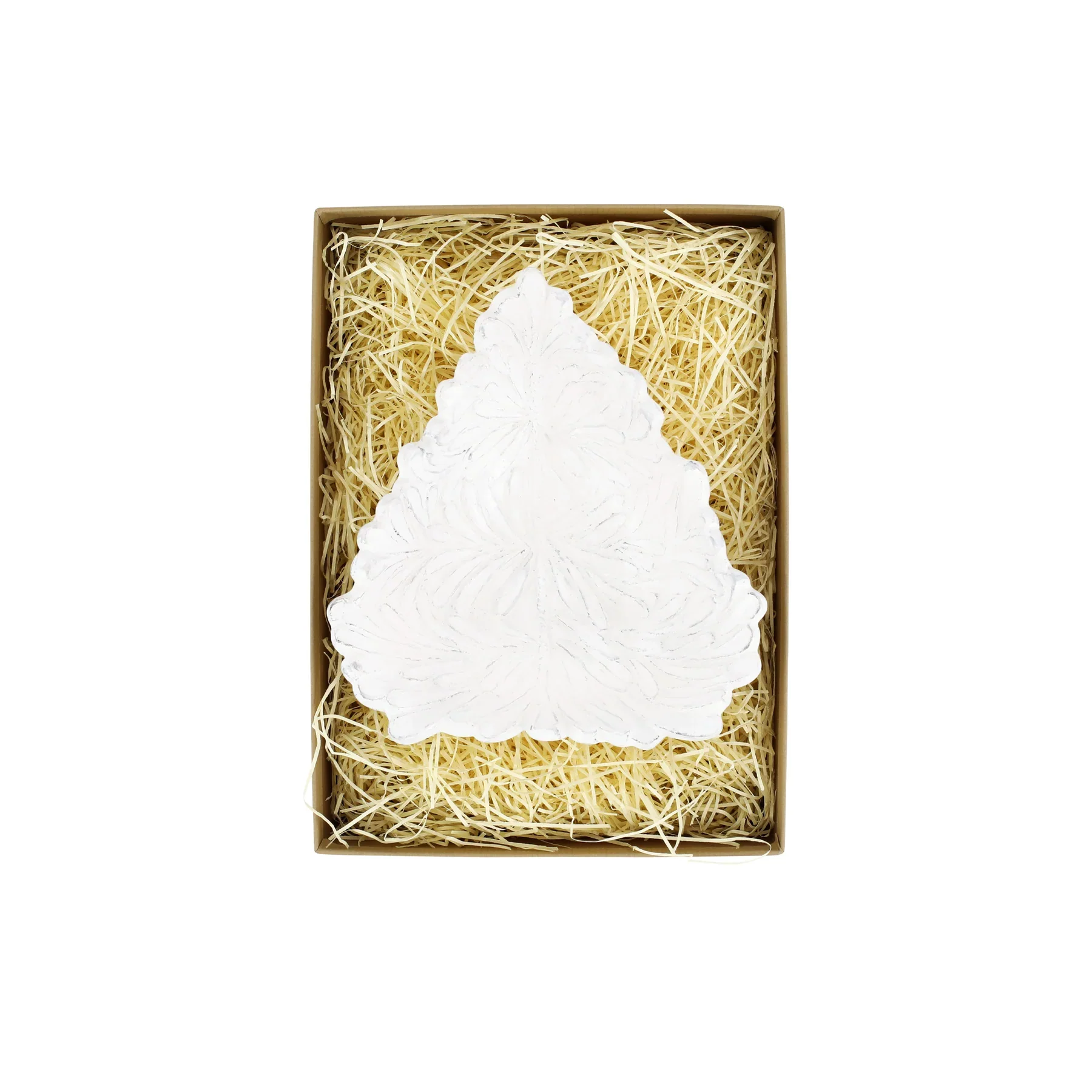 Lastra Holiday White Figural Tree Small Bowl - Image 3