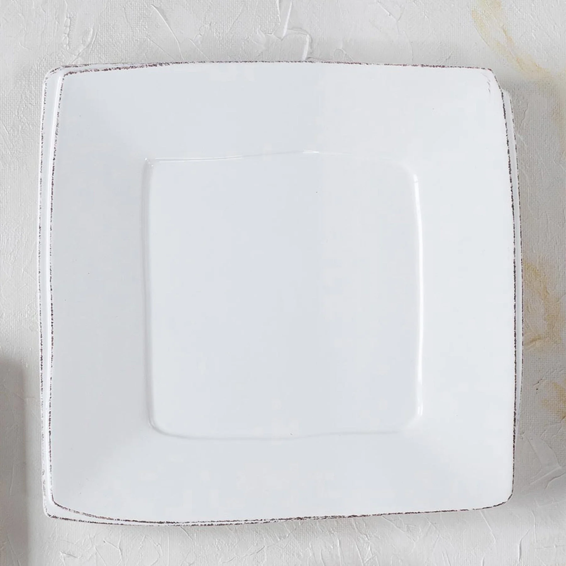 Lastra White Square Platter - Image 2