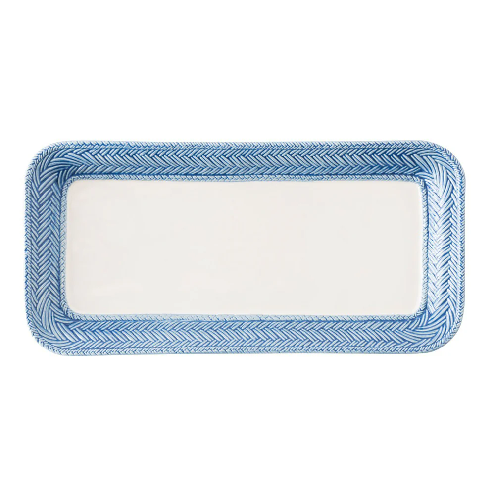 Le Panier 13" Hostess Tray - Delft Blue
