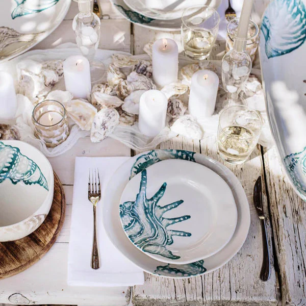 Lido Aqua Dinner Plate - Image 3