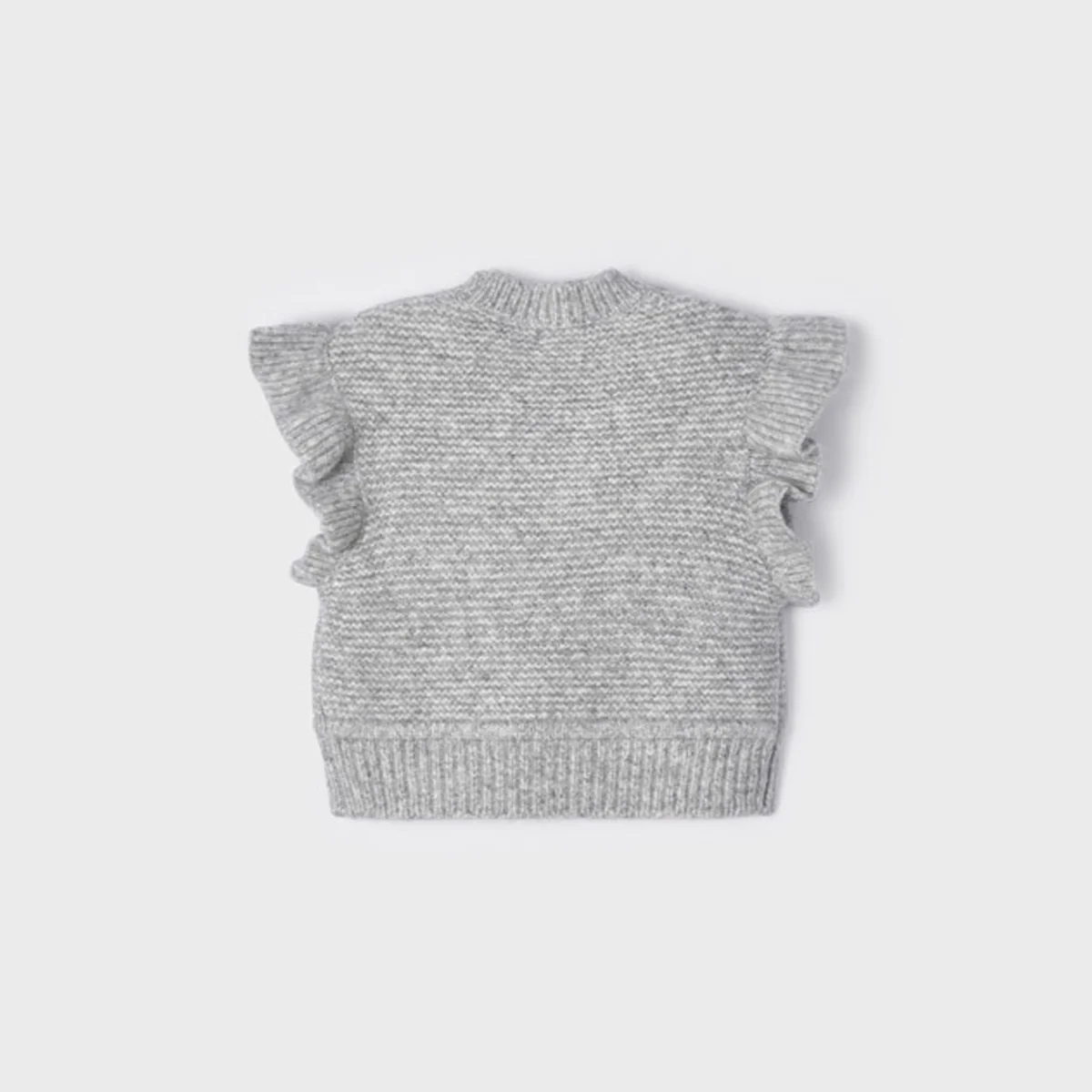 Light Grey Knit Vest - Image 3