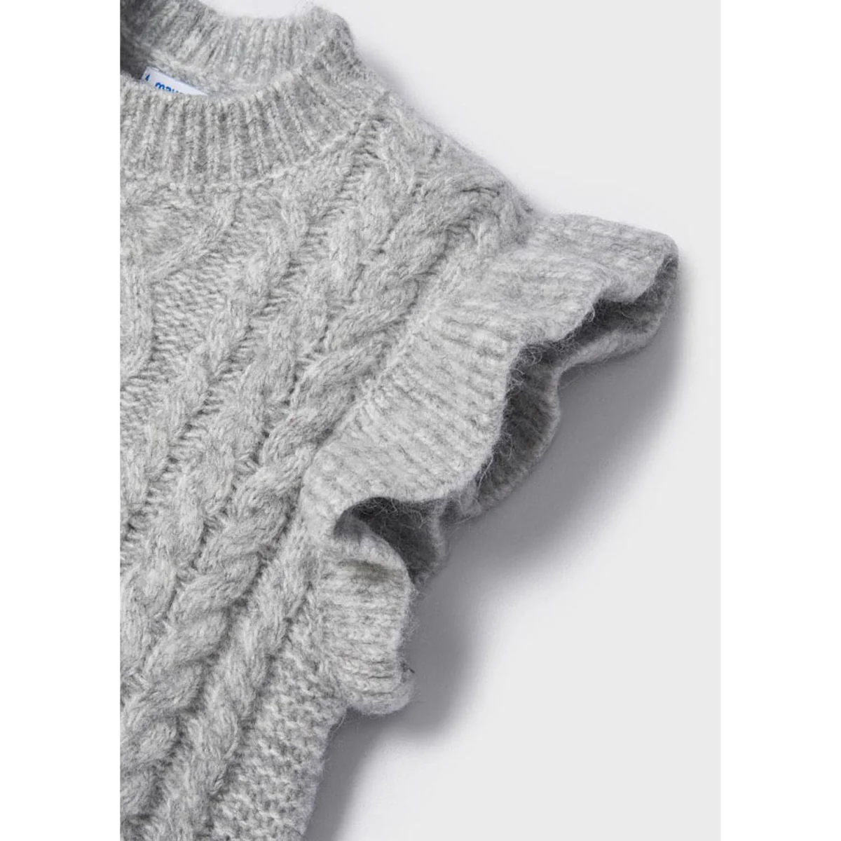 Light Grey Knit Vest - Image 4