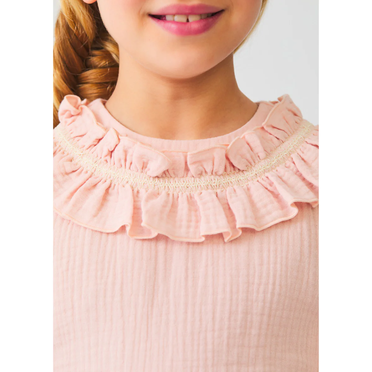 Light Pink Chiffon Blouse - Image 3