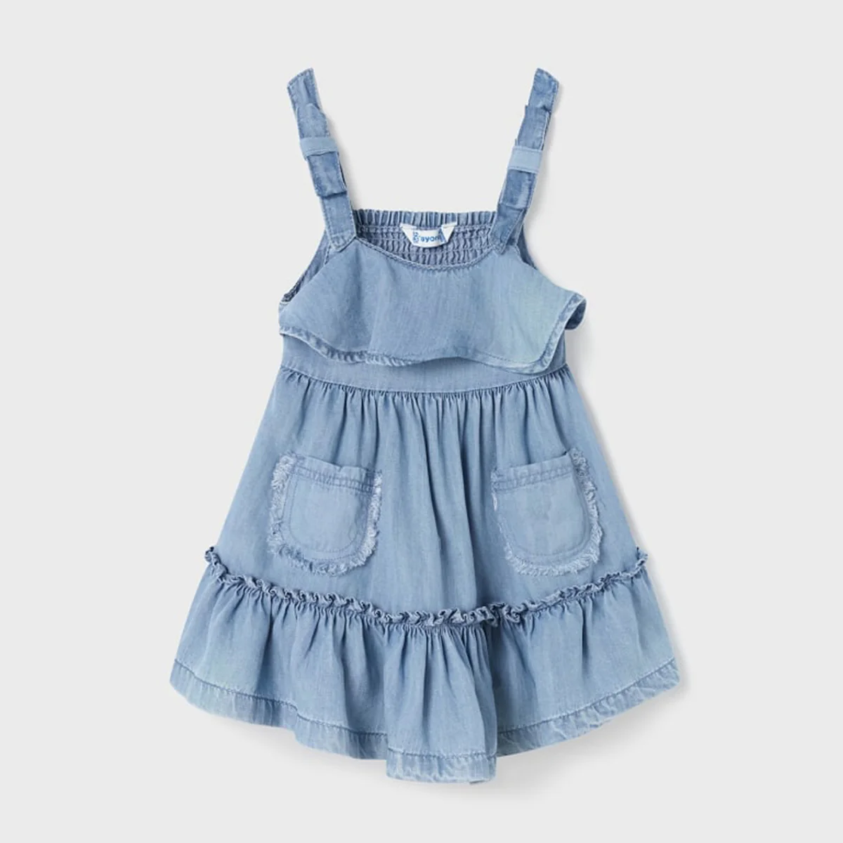 Light Wash Denim Dress - Image 2