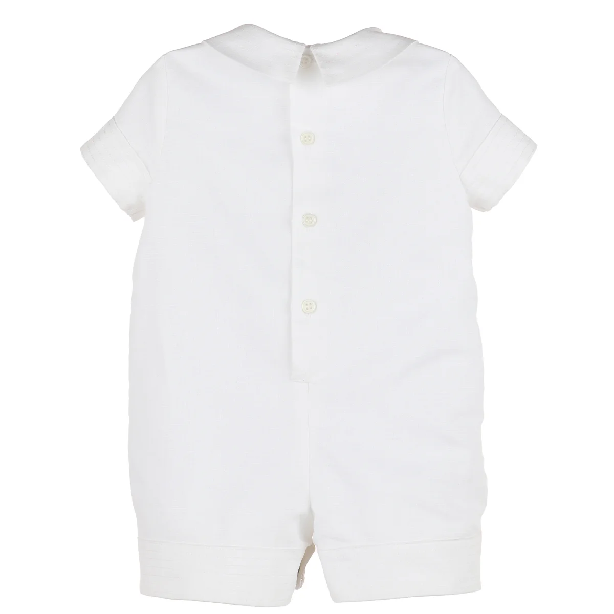 White Linen Romper - Image 2