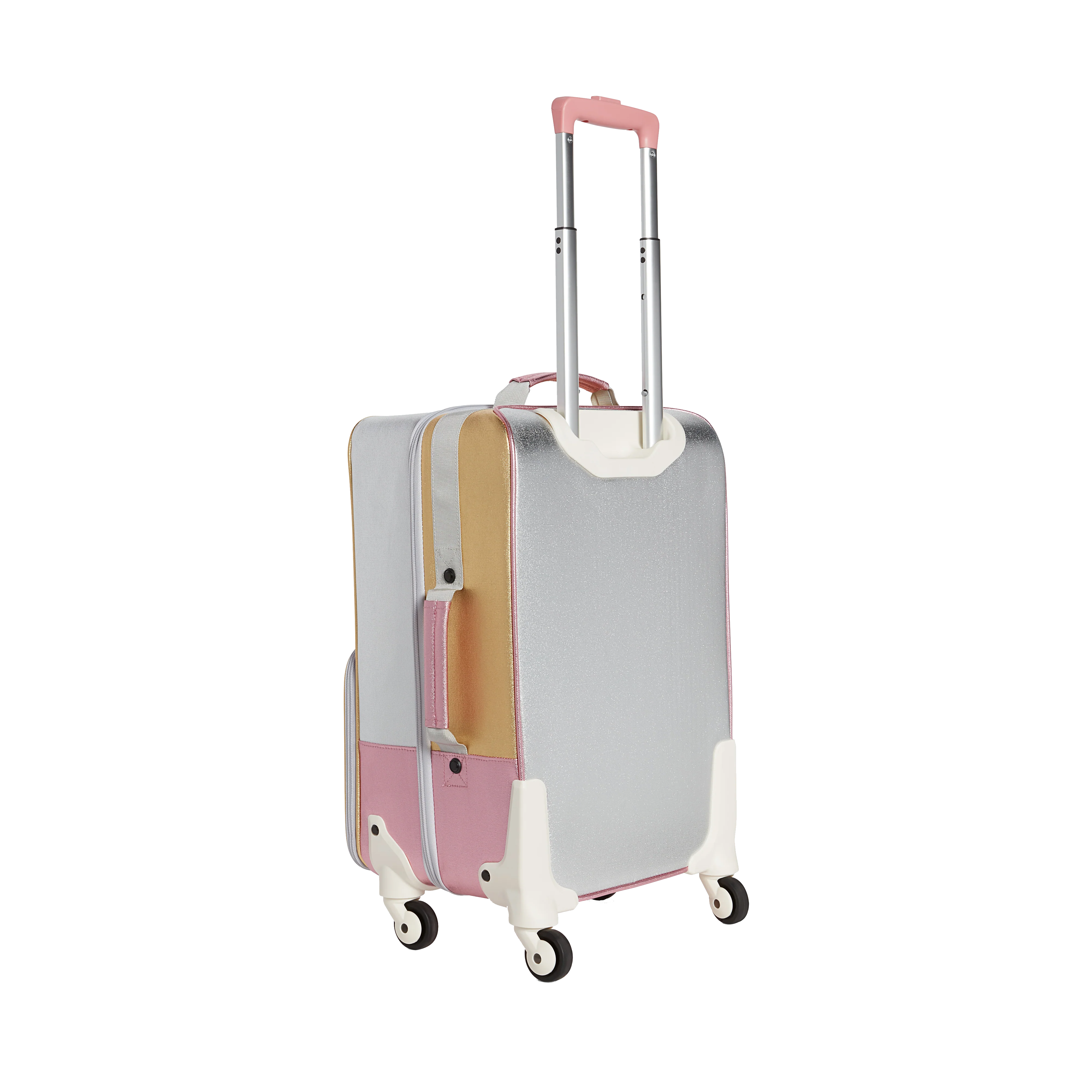 Logan Carry-On Suitcase | Metallic Pink - Image 3
