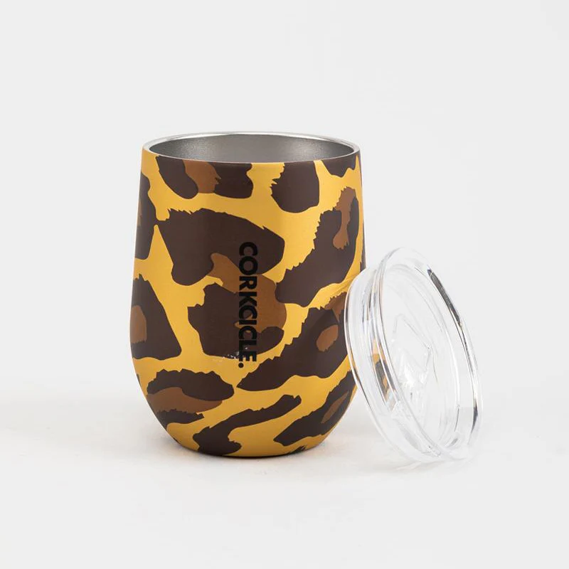 Luxe Leopard Stemless 12 oz - Image 2