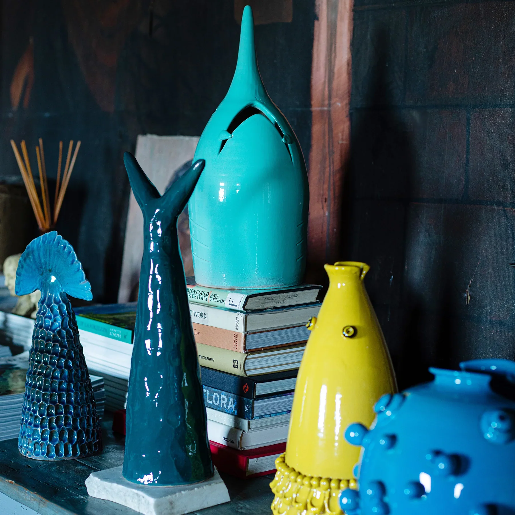 Maremma Seafoam Figural Swordfish - Image 7