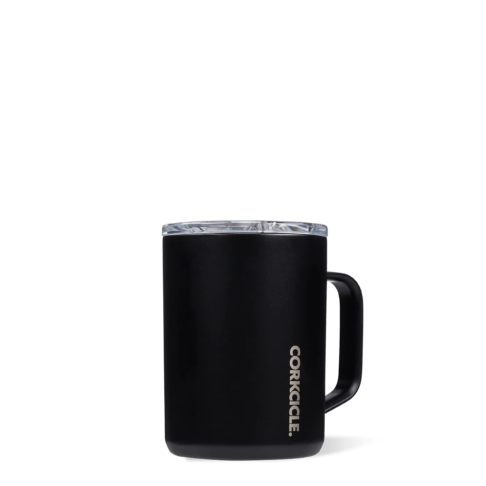 Matte Black 16 oz Coffee Mug - Image 2
