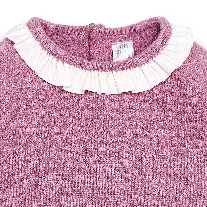 Mauve Sweater & Heart Bloomer Set - Image 3
