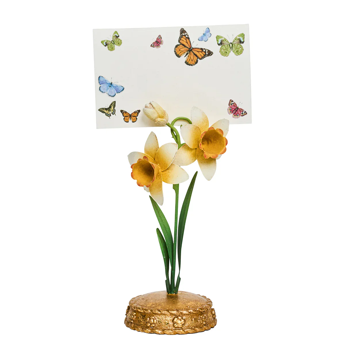 Meadow Walk Daffodil Place Card Holder - Yellow - Image 2