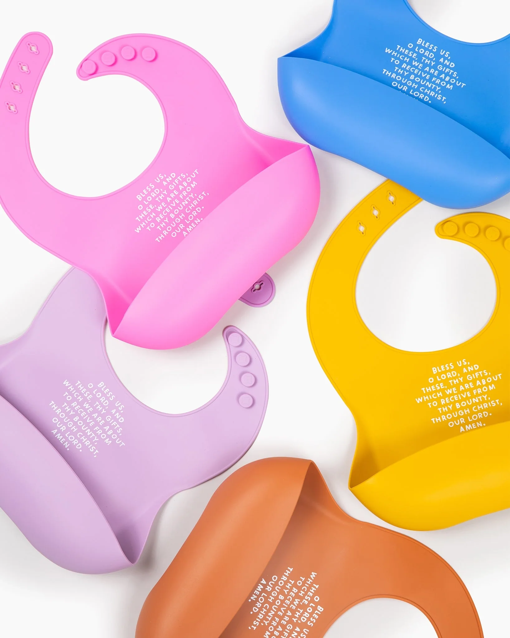 Meal Blessing Silicone Bib - Image 16