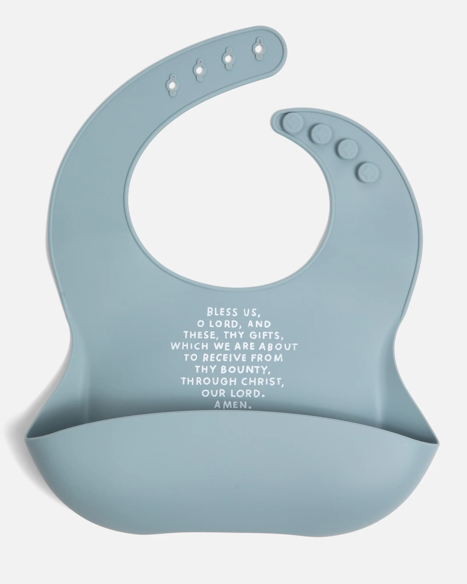 Meal Blessing Silicone Bib - Image 6