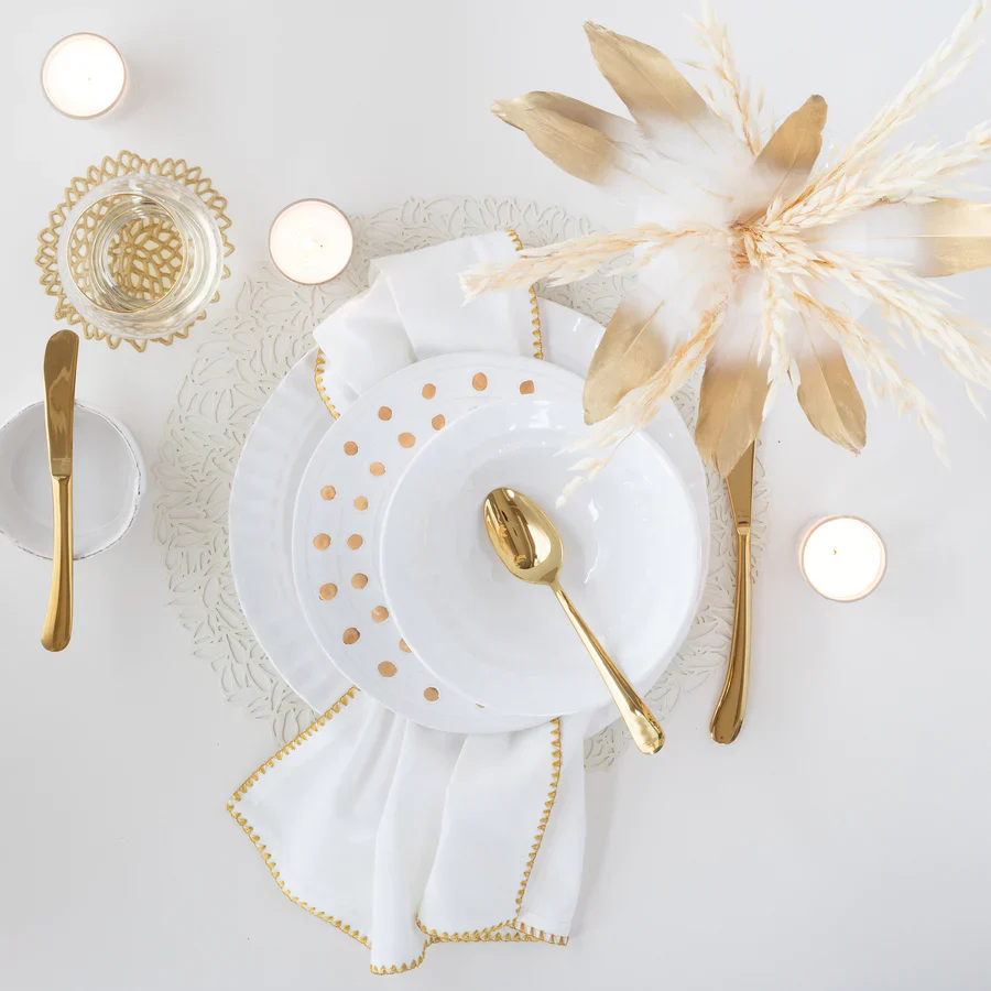 Medici Gold Salad Plate - Image 2