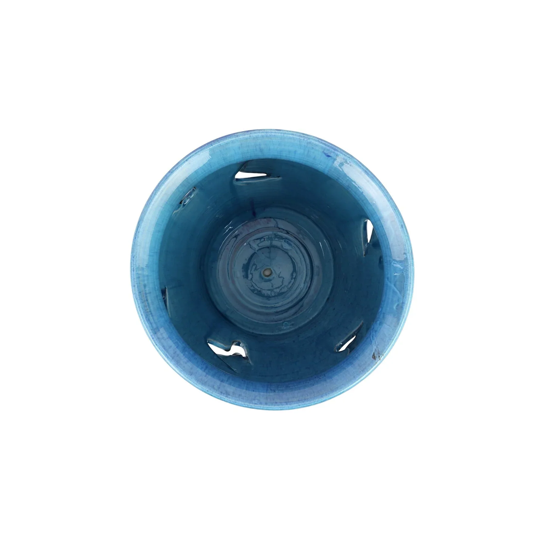 Mediterranea Blue Medium Planter - Image 2